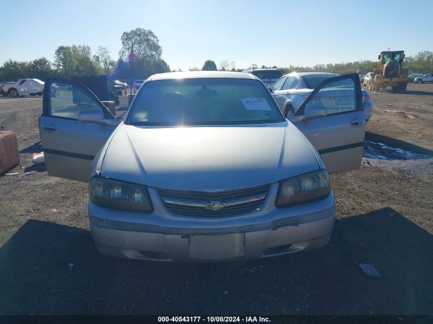 2005 Chevrolet Impala VIN: 2G1WF52E659266062 Lot: 40543177