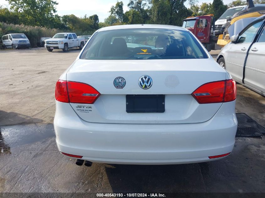 2012 Volkswagen Jetta 2.0L S VIN: 3VW2K7AJ2CM306103 Lot: 40543193