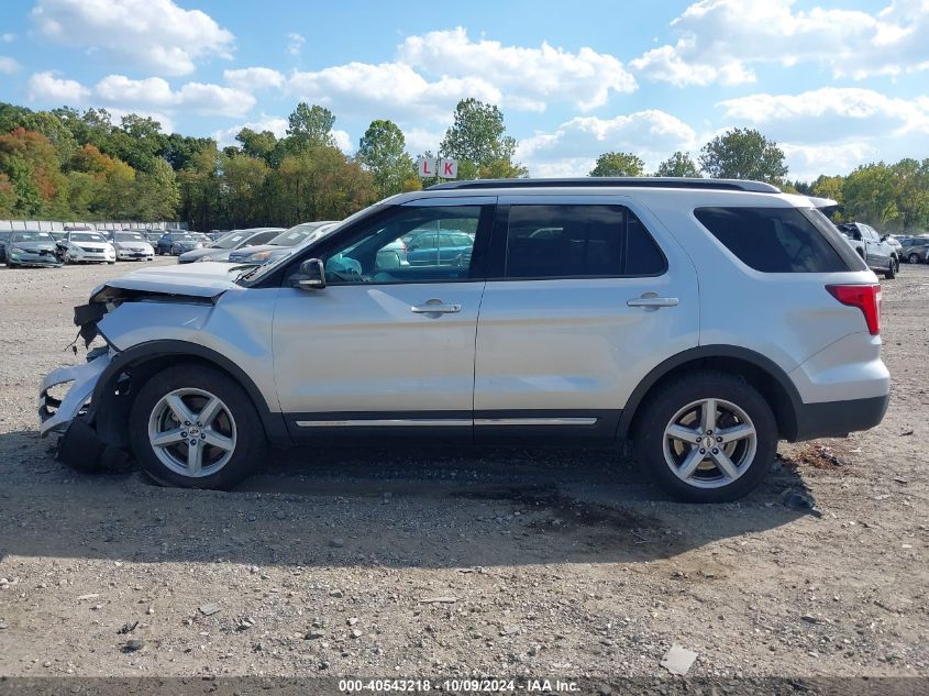 2016 Ford Explorer Xlt VIN: 1FM5K8D83GGB49112 Lot: 40543218