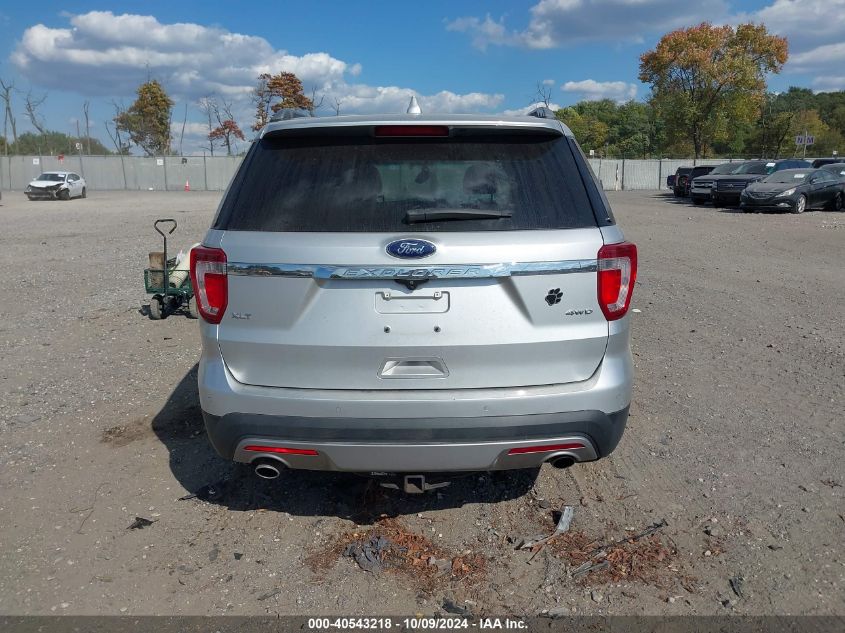 2016 Ford Explorer Xlt VIN: 1FM5K8D83GGB49112 Lot: 40543218