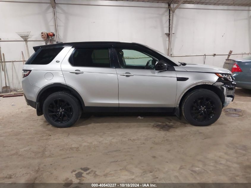 2019 Land Rover Discovery Sport Se VIN: SALCP2FX3KH828775 Lot: 40543227