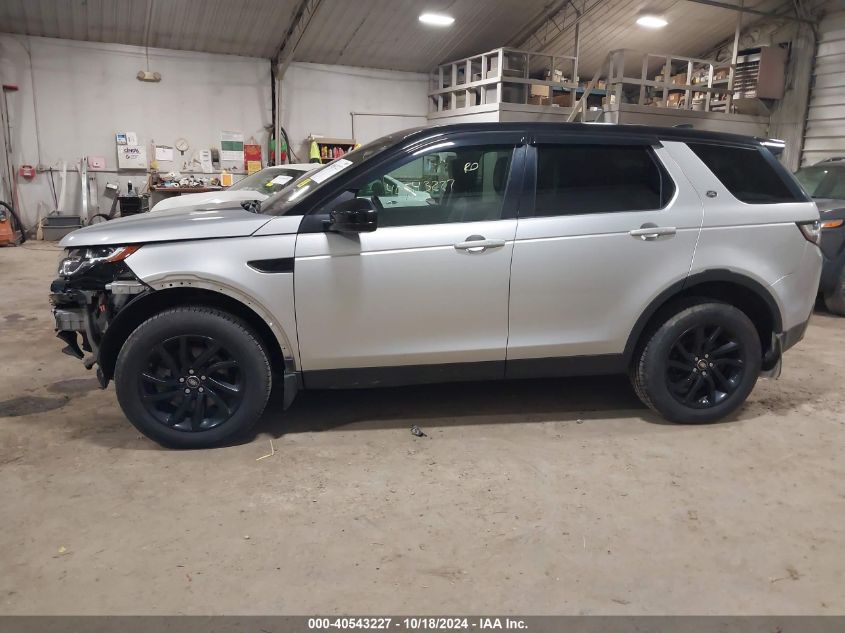 2019 Land Rover Discovery Sport Se VIN: SALCP2FX3KH828775 Lot: 40543227