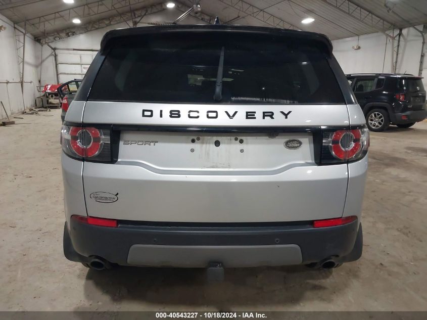 2019 Land Rover Discovery Sport Se VIN: SALCP2FX3KH828775 Lot: 40543227