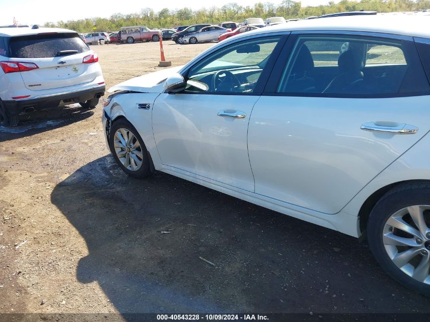 2018 Kia Optima Lx VIN: 5XXGT4L38JG256339 Lot: 40543228