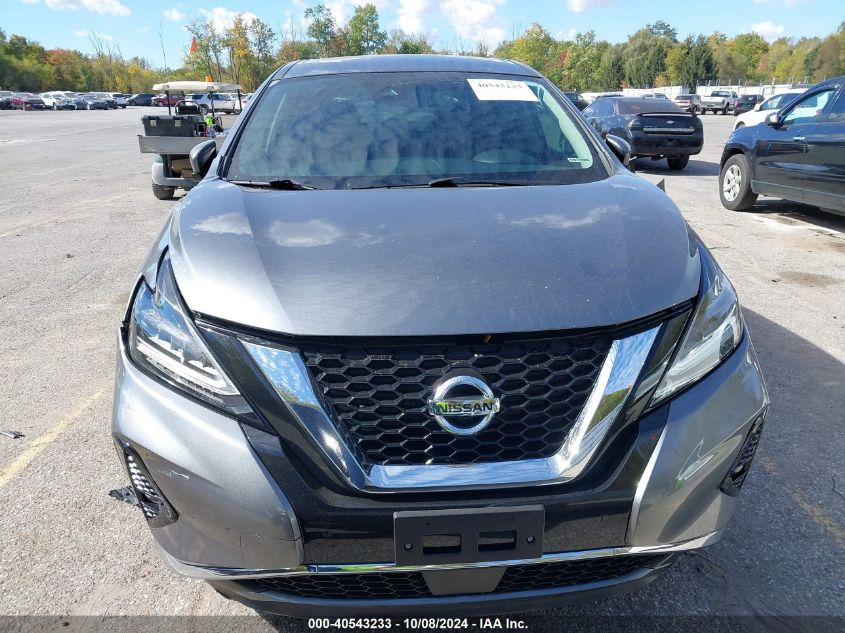 2021 Nissan Murano Sv Intelligent Awd VIN: 5N1AZ2BS5MC115682 Lot: 40543233