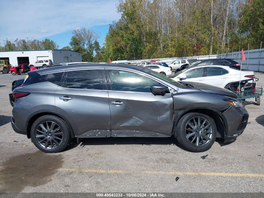 2021 Nissan Murano Sv Intelligent Awd VIN: 5N1AZ2BS5MC115682 Lot: 40543233