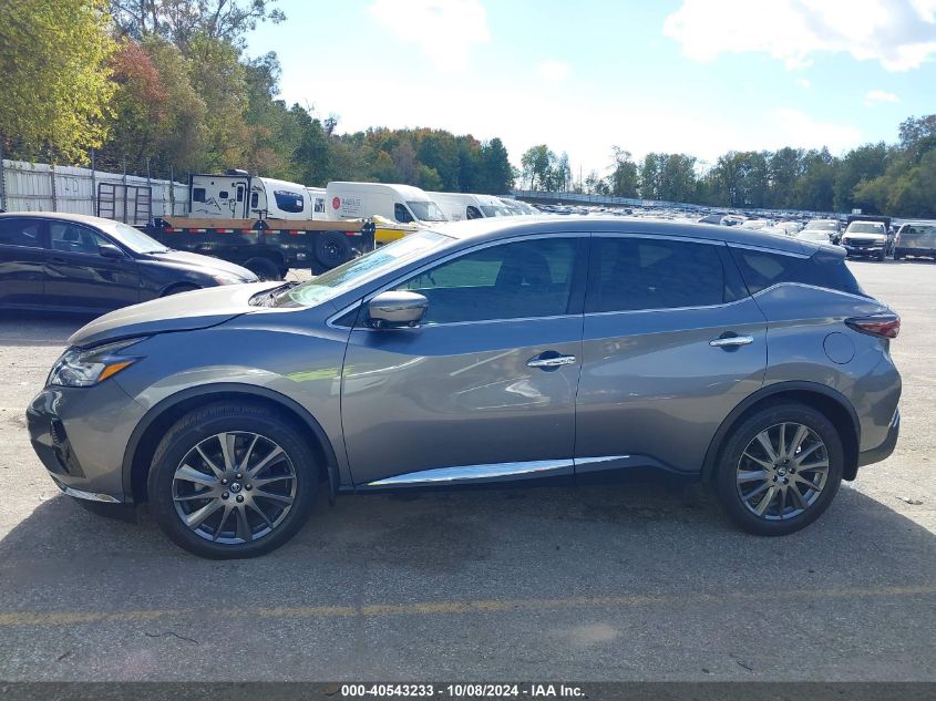 2021 Nissan Murano Sv Intelligent Awd VIN: 5N1AZ2BS5MC115682 Lot: 40543233