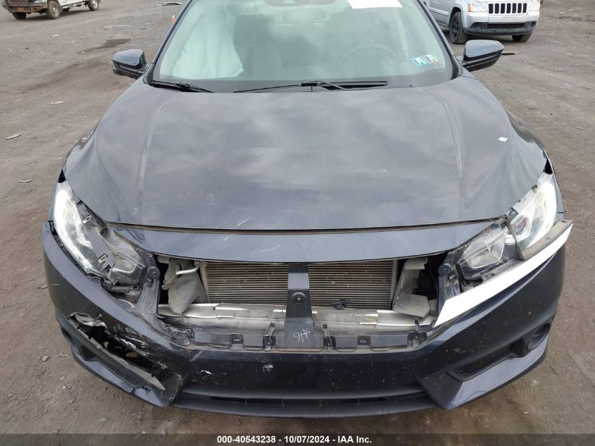 2HGFC2F82JH592154 2018 Honda Civic Ex