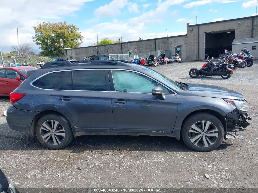 2019 Subaru Outback 3.6R Limited VIN: 4S4BSENCXK3310687 Lot: 40543248