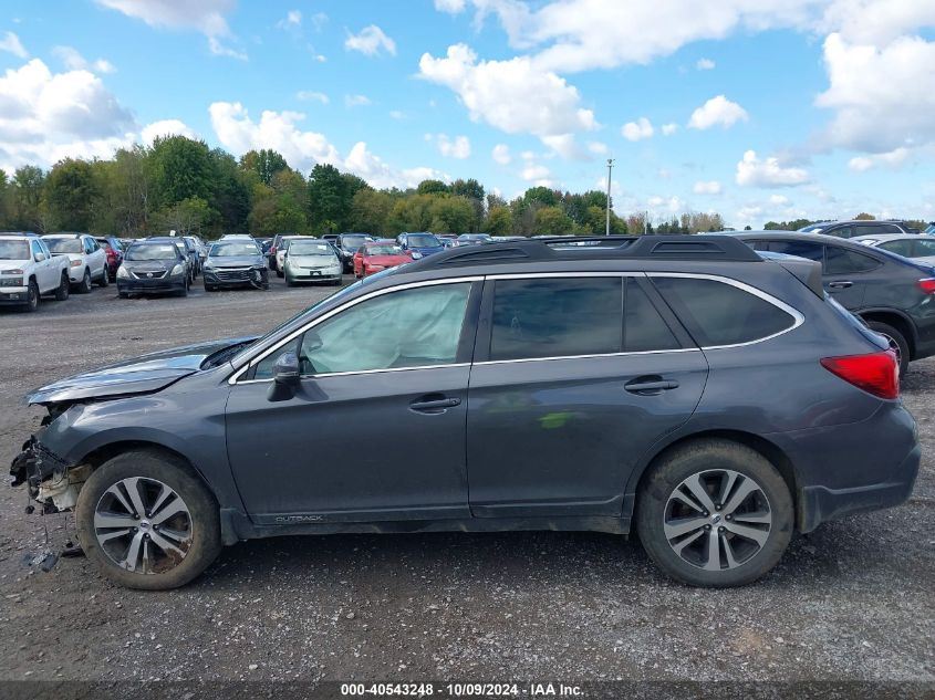 2019 Subaru Outback 3.6R Limited VIN: 4S4BSENCXK3310687 Lot: 40543248