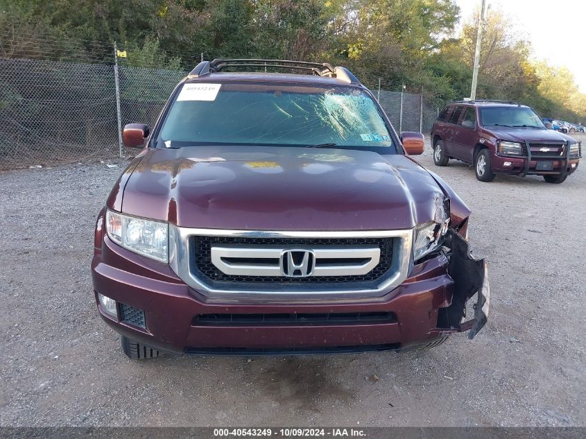 2011 Honda Ridgeline Rts VIN: 5FPYK1F43BB008764 Lot: 40543249