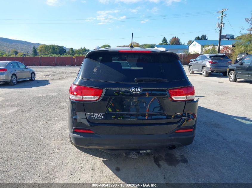 2016 KIA SORENTO 3.3L LX - 5XYPG4A51GG110619