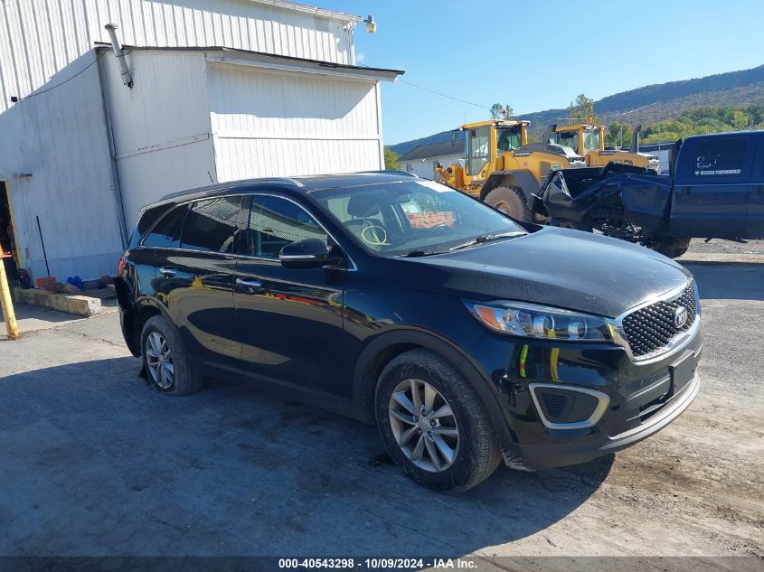 2016 KIA SORENTO 3.3L LX - 5XYPG4A51GG110619