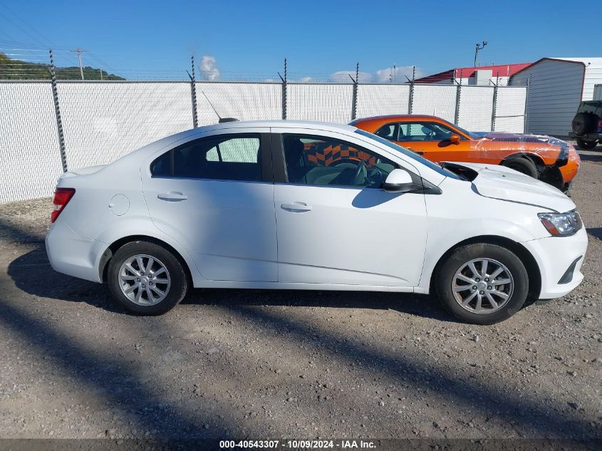 2020 Chevrolet Sonic Lt VIN: 1G1JD5SB6L4135722 Lot: 40543307