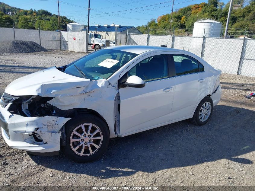 2020 Chevrolet Sonic Lt VIN: 1G1JD5SB6L4135722 Lot: 40543307