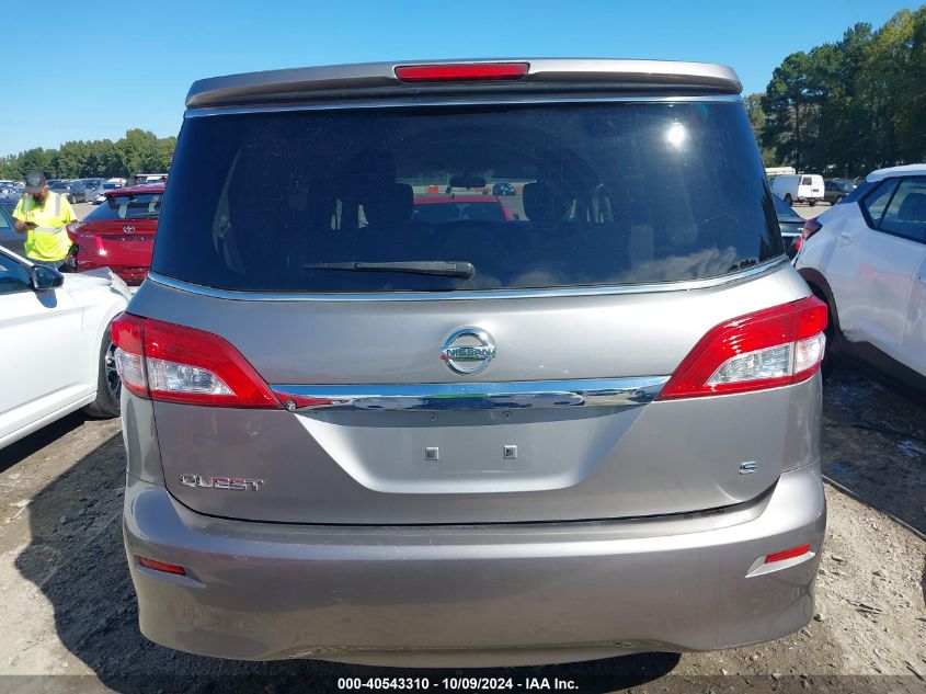 2012 Nissan Quest S VIN: JN8AE2KP4C9030246 Lot: 40543310