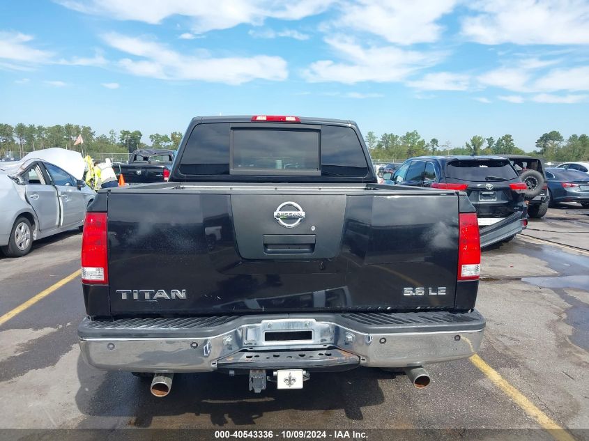 2006 Nissan Titan Le VIN: 1N6BA07A26N555576 Lot: 40543336