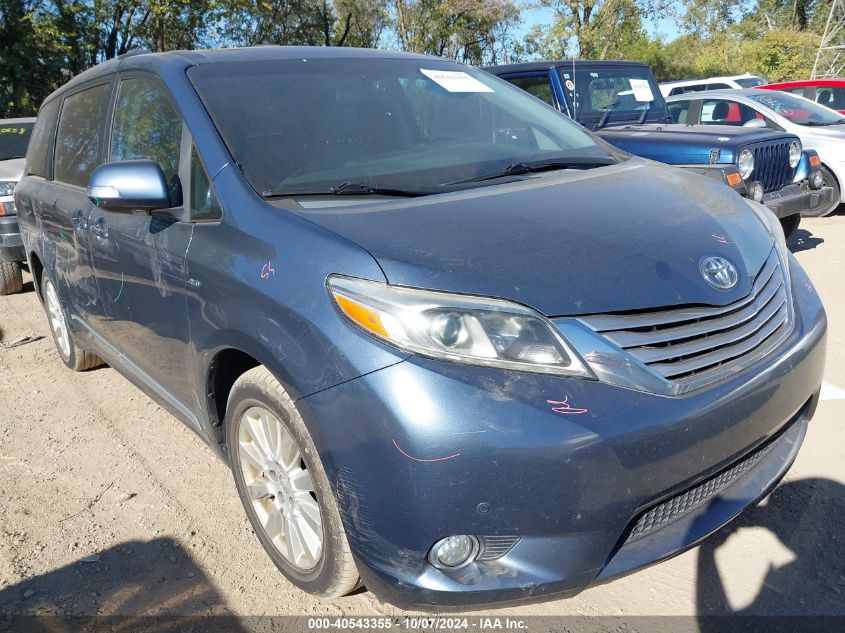 5TDDK3DC0GS134922 2016 TOYOTA SIENNA - Image 1