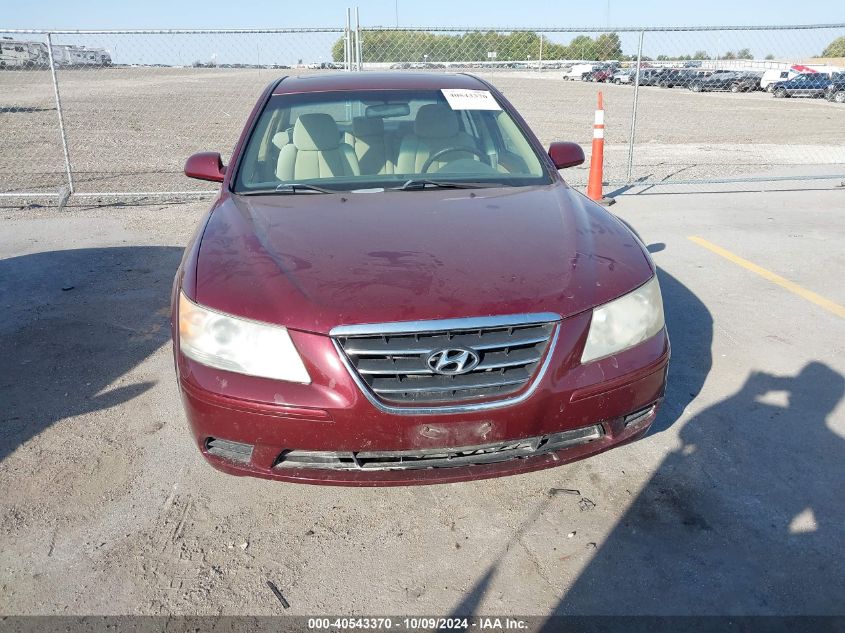 5NPET46C69H495553 2009 Hyundai Sonata Gls