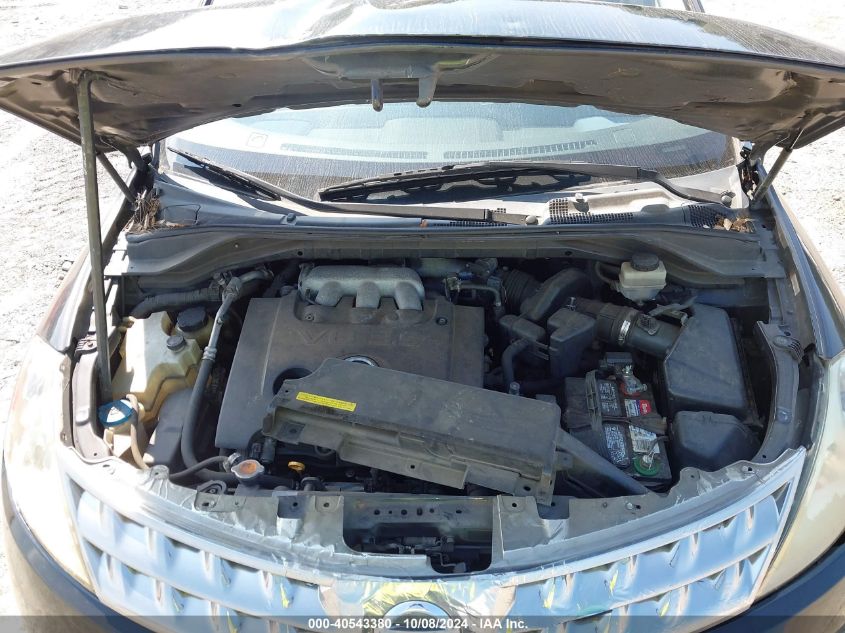 JN8AZ08W87W607844 2007 Nissan Murano S