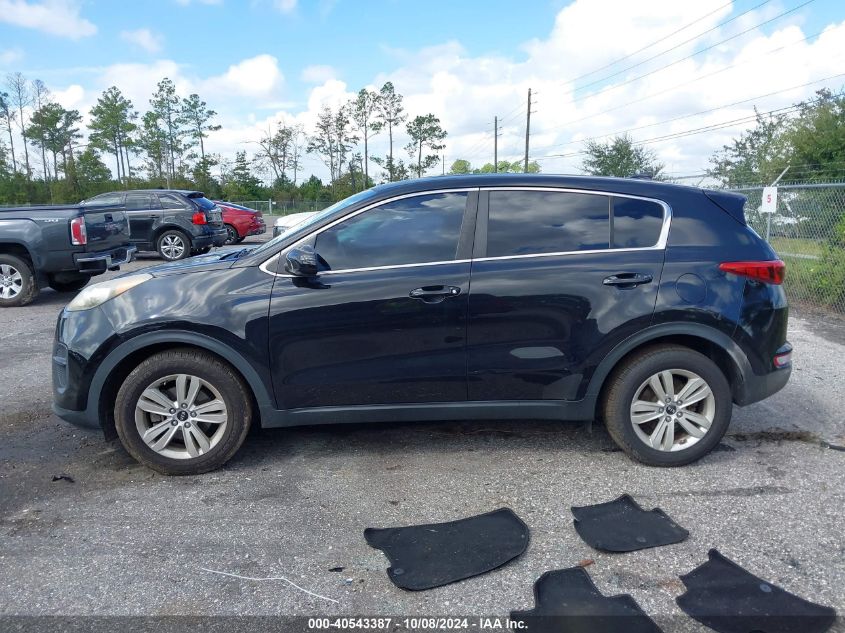 2017 Kia Sportage Lx VIN: KNDPM3AC7H7038549 Lot: 40543387