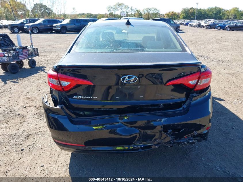 2017 Hyundai Sonata Se VIN: 5NPE24AF5HH547645 Lot: 40543412