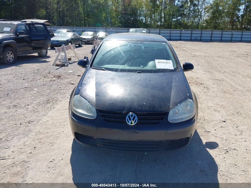 2009 Volkswagen Rabbit S VIN: WVWBA71K19W140597 Lot: 40543413