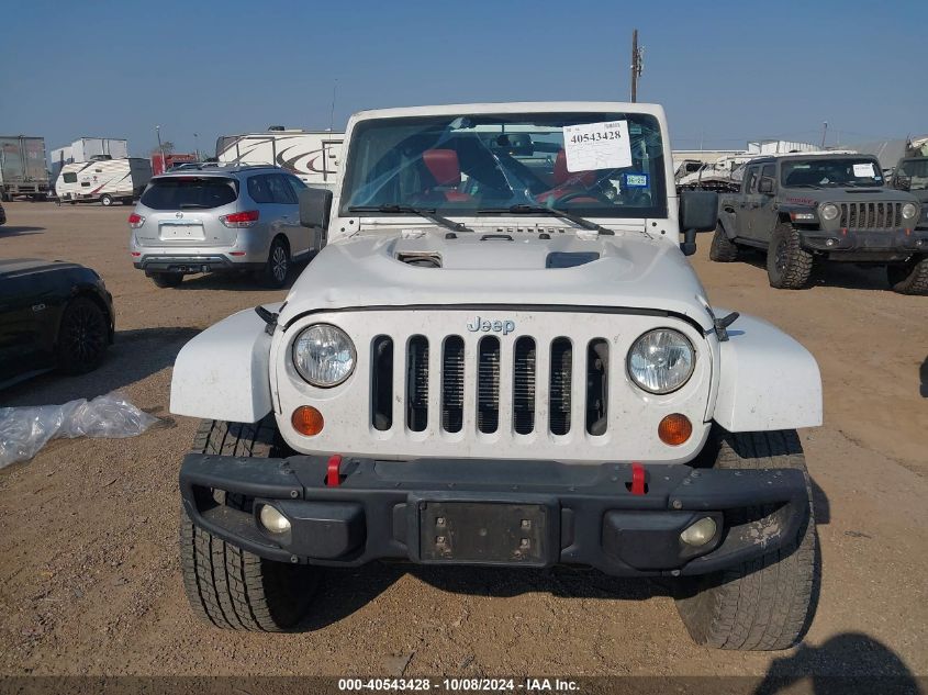 2013 Jeep Wrangler Unlimited Rubicon VIN: 1C4HJWFG4DL651174 Lot: 40543428