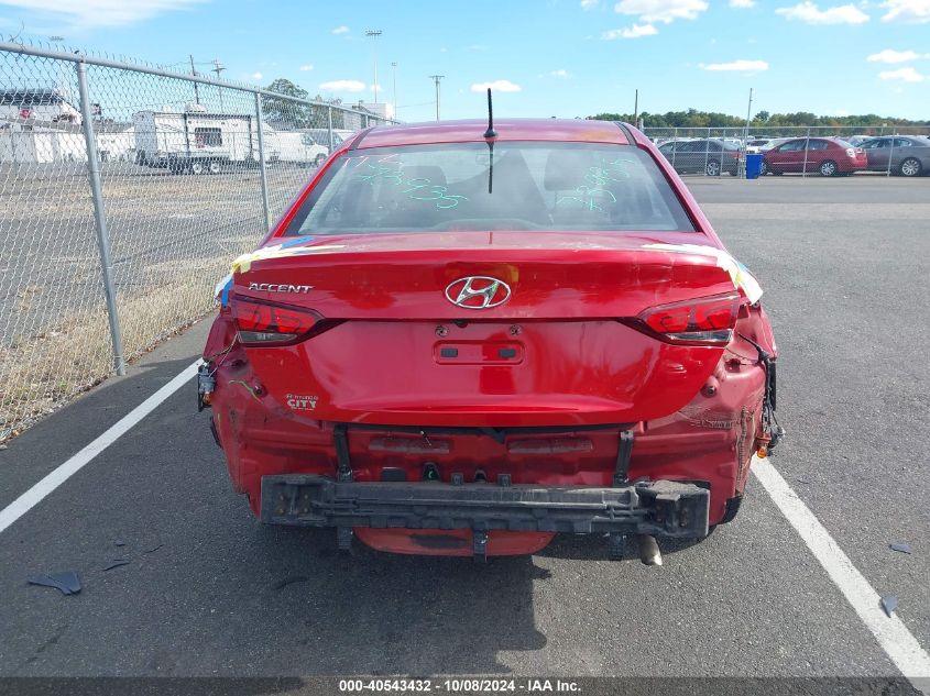 2018 Hyundai Accent Se VIN: 3KPC24A33JE011879 Lot: 40543432