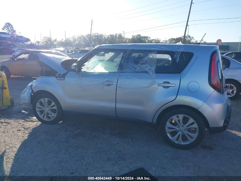 2016 Kia Soul + VIN: KNDJP3A56G7828552 Lot: 40543449