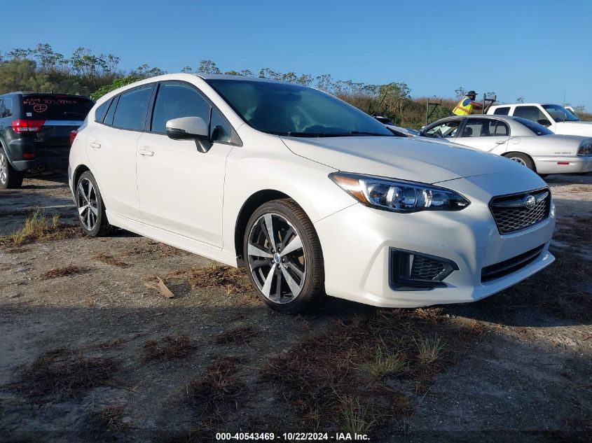 2017 Subaru Impreza 2.0I Sport VIN: 4S3GTAM62H3722171 Lot: 40543469