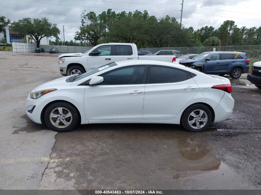 5NPDH4AE0FH647893 2015 Hyundai Elantra Se