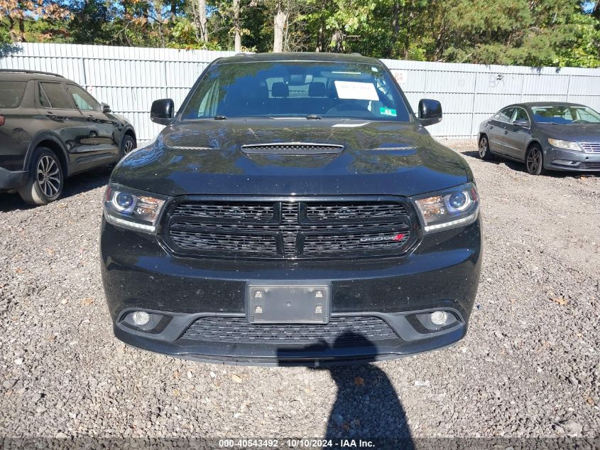 2018 Dodge Durango Gt Awd VIN: 1C4RDJDG5JC362401 Lot: 40543492