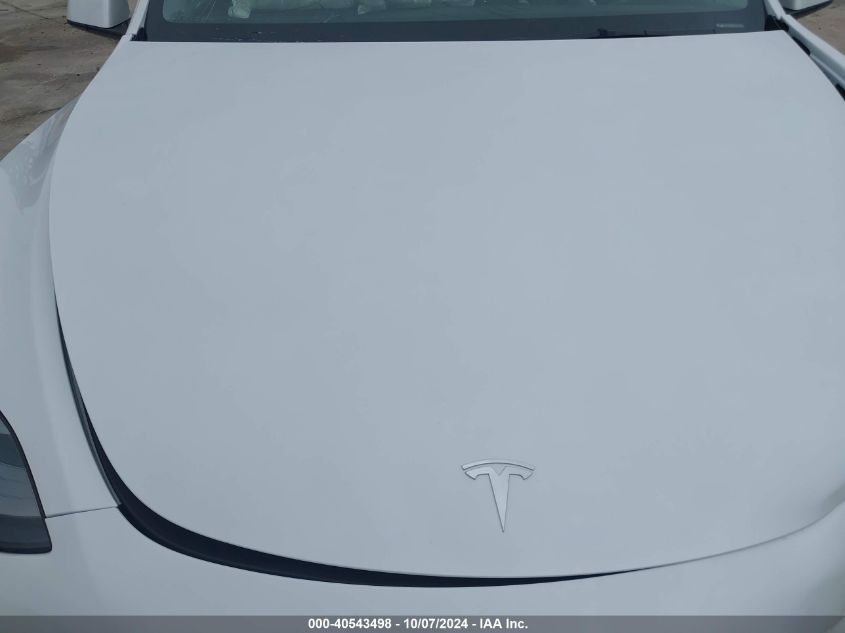 2023 Tesla Model Y Awd/Long Range Dual Motor All-Wheel Drive VIN: 7SAYGDEE8PA179376 Lot: 40543498