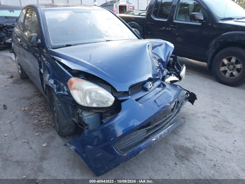 KMHCM36C19U137034 2009 Hyundai Accent Gs