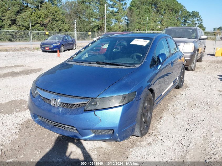 1HGFA16569L001974 2009 Honda Civic Lx