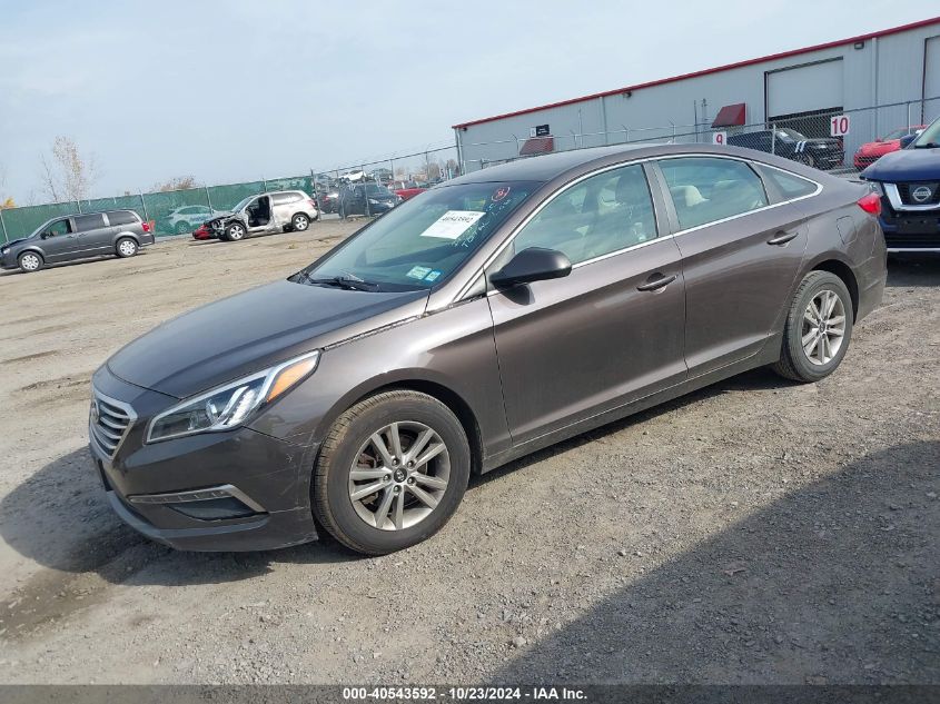 2015 Hyundai Sonata Se VIN: 5NPE24AF7FH232102 Lot: 40543592