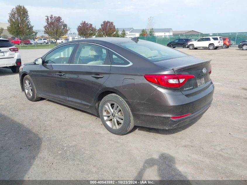 2015 Hyundai Sonata Se VIN: 5NPE24AF7FH232102 Lot: 40543592