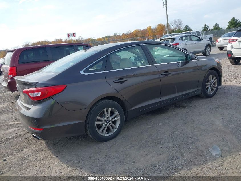 2015 Hyundai Sonata Se VIN: 5NPE24AF7FH232102 Lot: 40543592