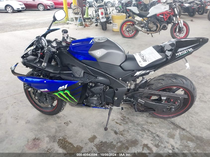 2013 Yamaha Yzfr1 VIN: JYARN23E8DA015515 Lot: 40543594