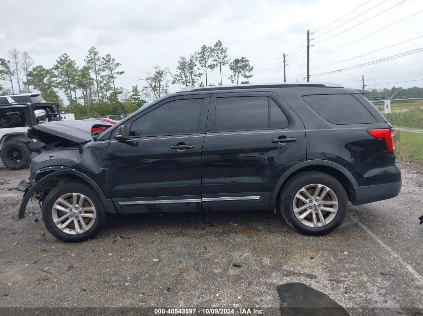 2017 Ford Explorer Xlt VIN: 1FM5K7D88HGD09965 Lot: 40543597