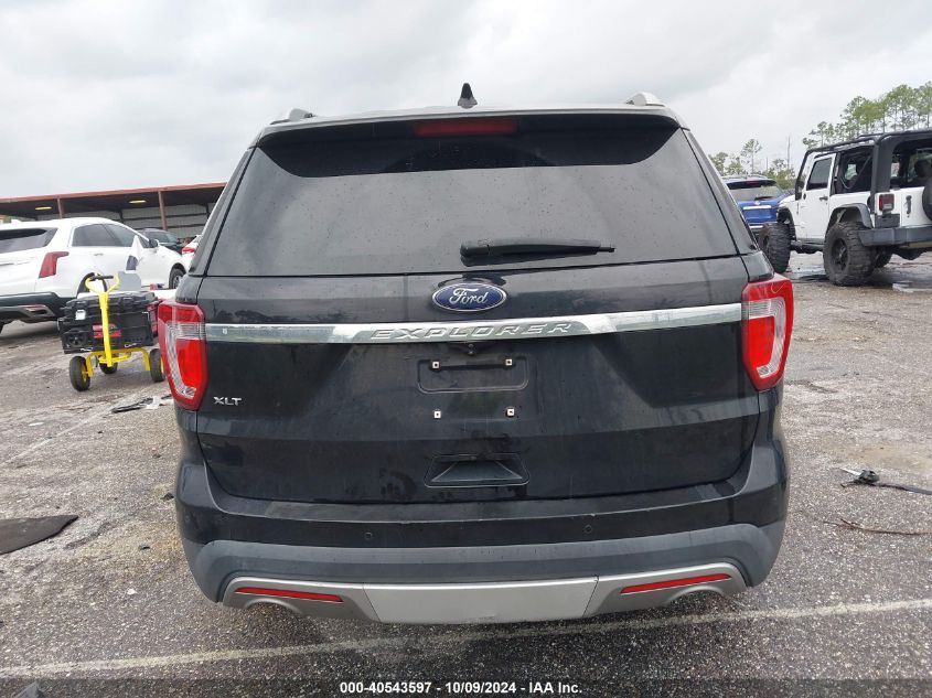 2017 Ford Explorer Xlt VIN: 1FM5K7D88HGD09965 Lot: 40543597