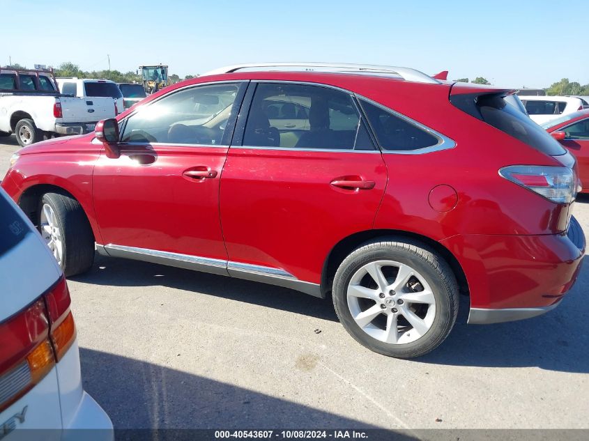 2010 Lexus Rx 350 VIN: 2T2ZK1BAXAC016674 Lot: 40543607