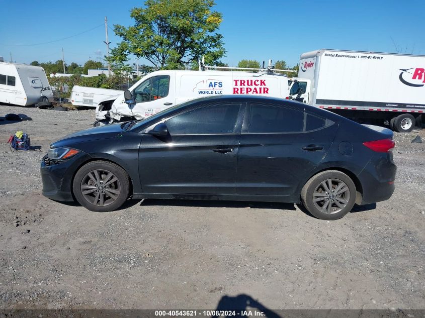 5NPD84LF1JH402275 2018 Hyundai Elantra Sel/Value/Limited