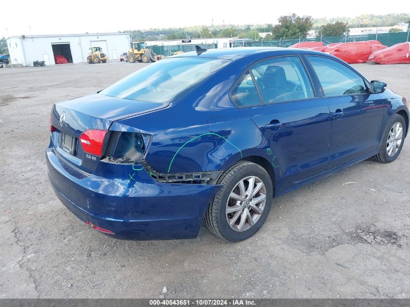 2012 Volkswagen Jetta 2.5L Se VIN: 3VWDP7AJ0CM465986 Lot: 40543651