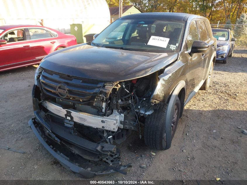 2022 Nissan Pathfinder S 4Wd VIN: 5N1DR3AC1NC225708 Lot: 40543663