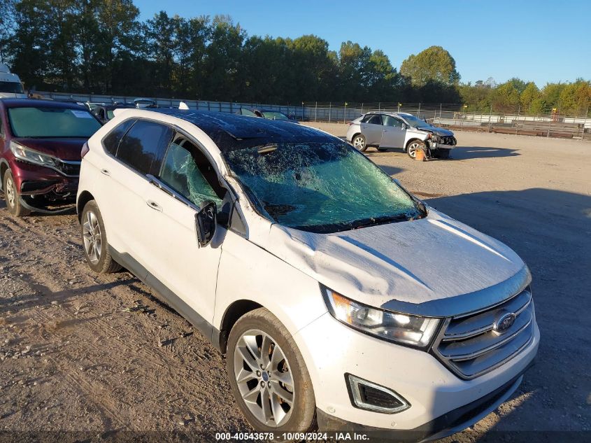 2015 Ford Edge Titanium VIN: 2FMPK4K99FBC38069 Lot: 40543678