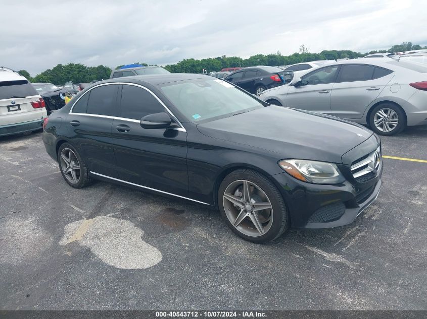 55SWF4JB1GU122814 2016 MERCEDES-BENZ C CLASS
