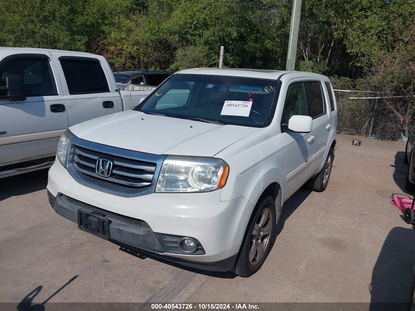 Vin: 5fnyf3h53db039790, lot: 41032494, honda pilot ex-l 20132