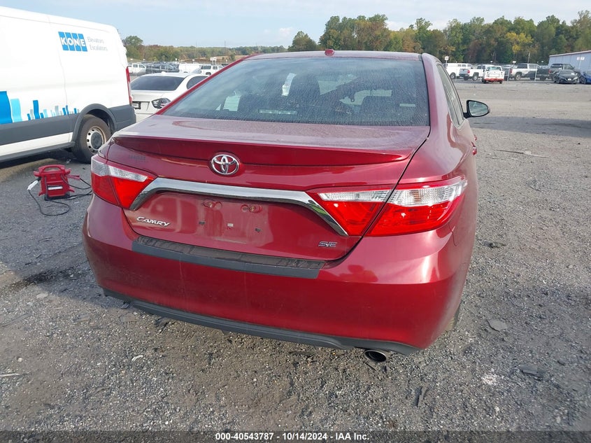 2015 TOYOTA CAMRY SE - 4T1BF1FK5FU943181
